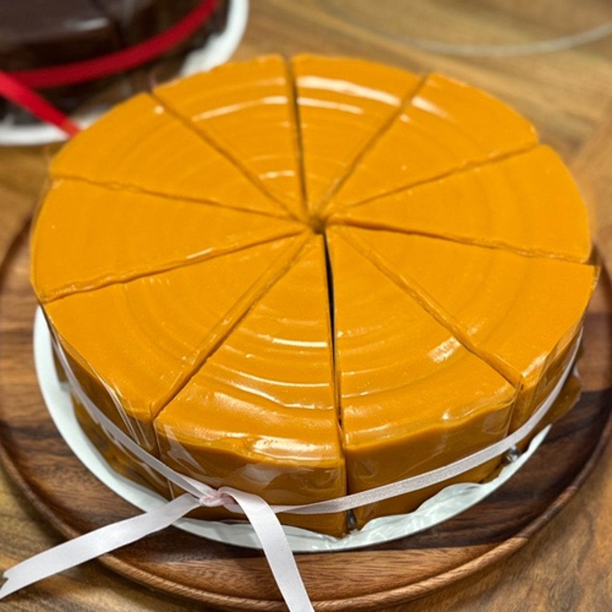 Thai Tea Fudge Cake